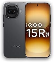 iQOO15R (Dark Knight, 12GB RAM, 512GB Storage) | Snapdragon® 8 Gen 5 Processor | India’s Slimmest Smartphone in 7600mAh Battery* | Segment's Most Stable 144FPS Gaming*