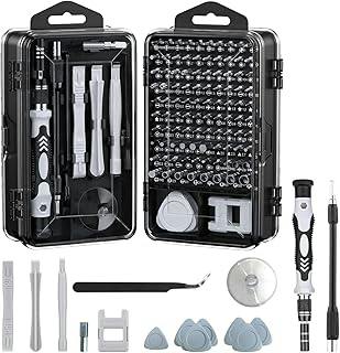 Dyazo115-in-1 Precision Screwdriver Set | Professional Magnetic Wrench Bits Repair Tool Kit with Portable Case for Electronics, Mobile, Laptop, PC, Watch, Game Console & DIY Household Repairs (Black)
