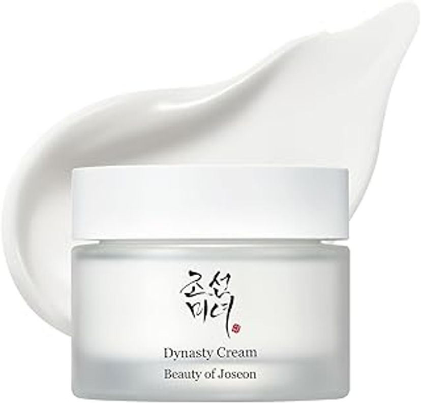 Beauty of Joseon Dynasty Cream Hydrating Face Moisturizer for Dry, Sensitive Skin, Korean Skincare for Men and Women 50ml Moisturizing