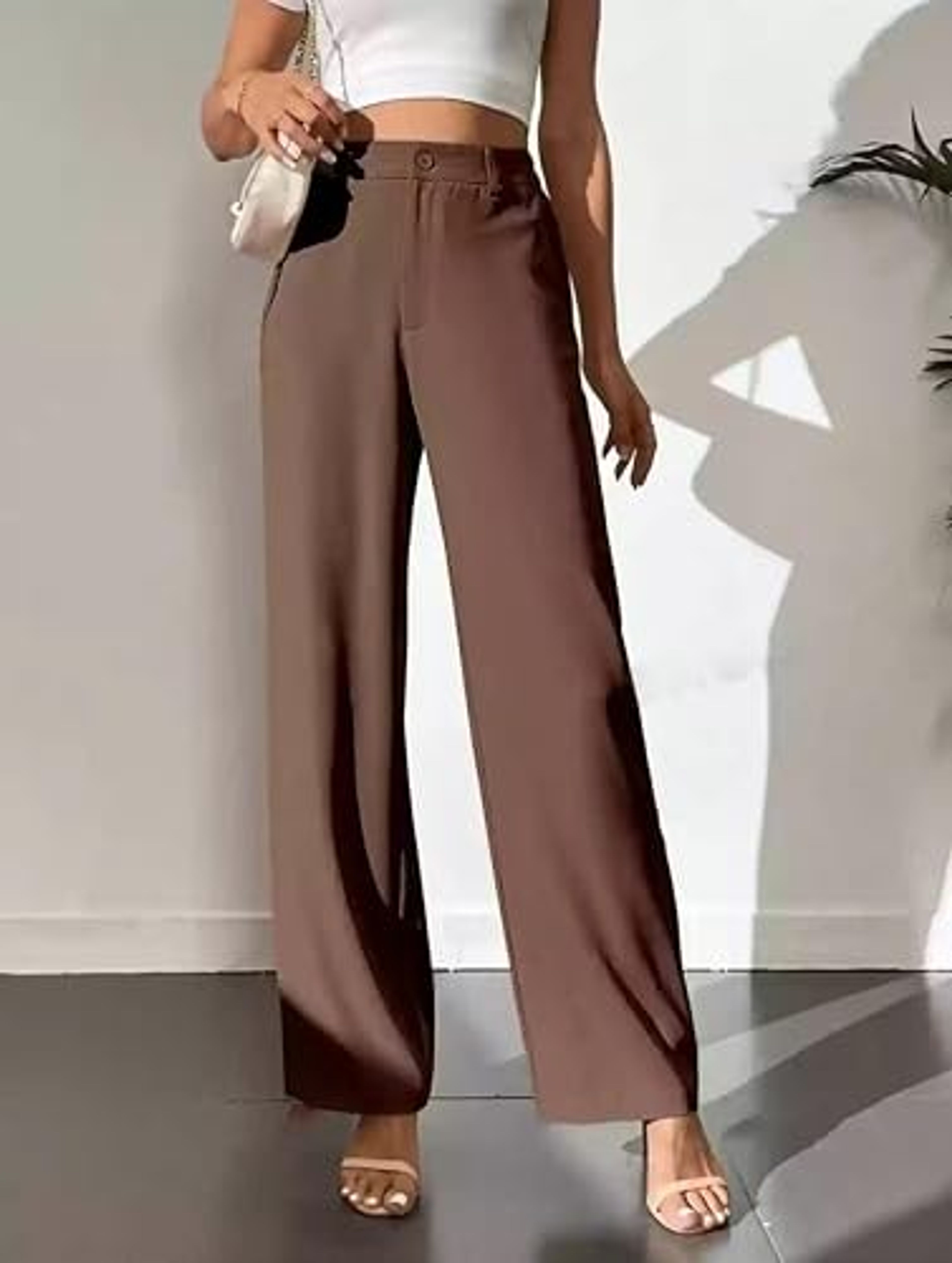 Generic Casual Straight Trousers Numeric
