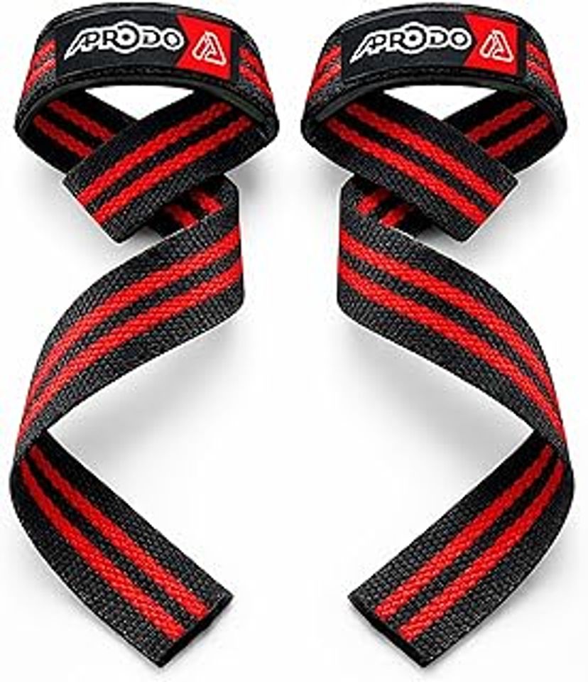 Aprodo Weight Lifting Straps Wrist Supporter For Gym Gym Accessories For Men For Women Wrist Strap For Gym Wrist Support Deadlift Strap Weightlifting Straps For Grip Gym Straps For Weight Lifting
