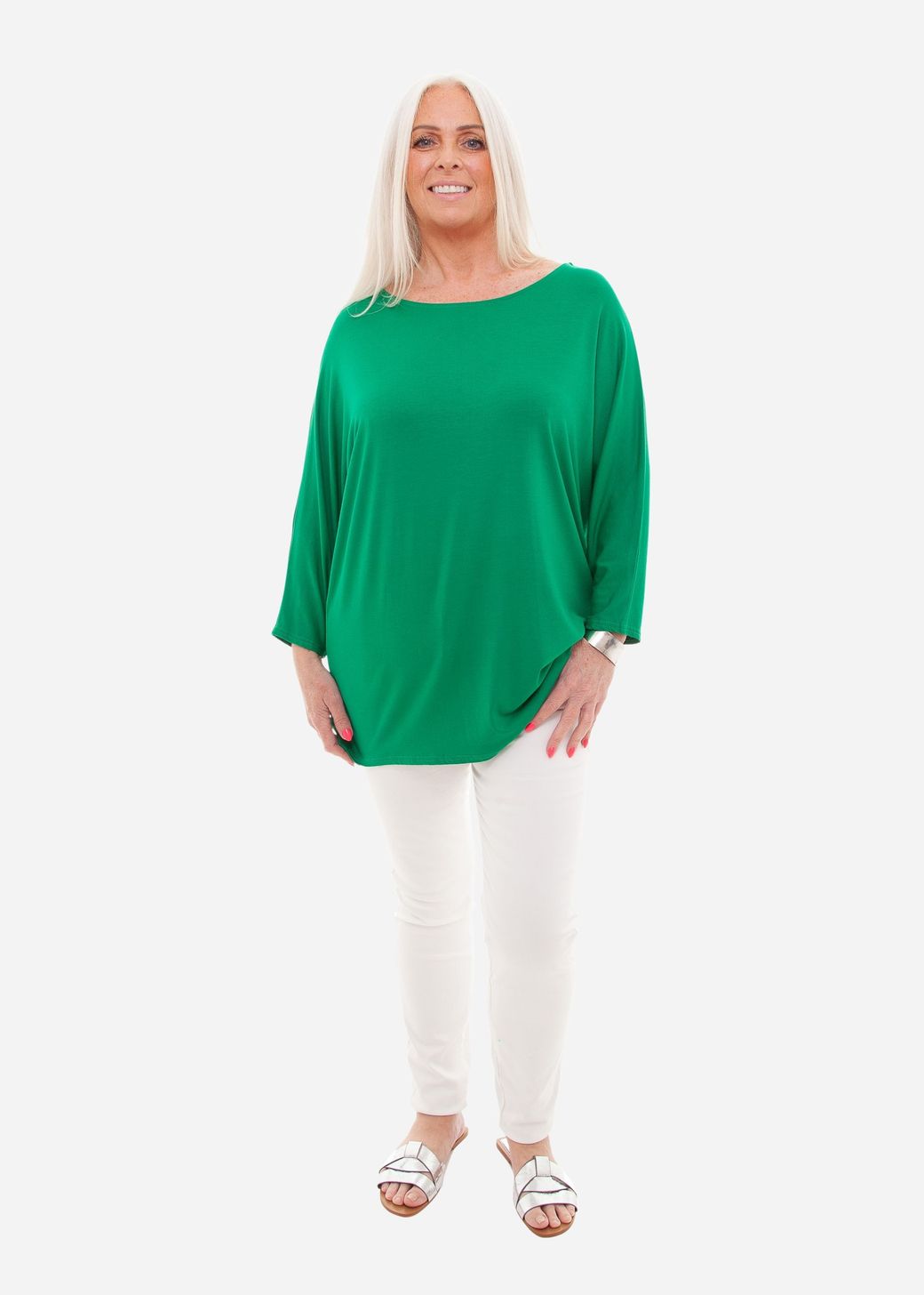 Bamboo Jersey Batwing Top