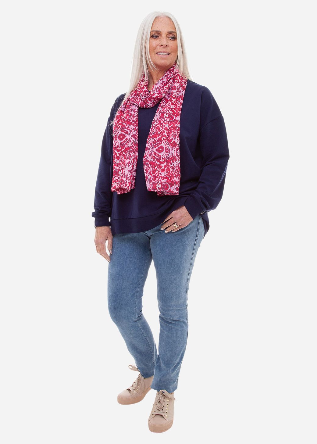 Lightweight Tonal Wallpaper Scarf