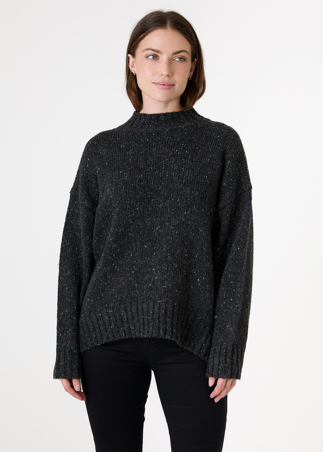 Soft Nep Turtle Neck Jumper
