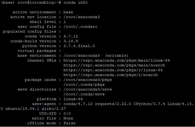 How to Install Anaconda Python on Ubuntu VPS 11