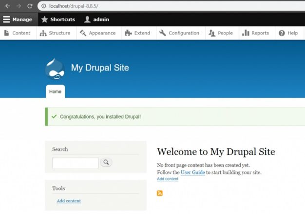 How To Install Drupal on Hosting, Local Host (Xampp) 10