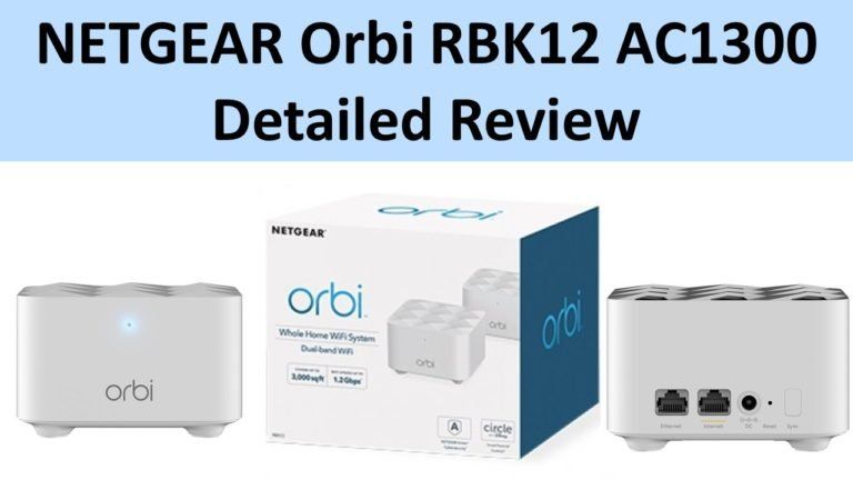 NETGEAR Orbi RBK12 AC1300 Wi-Fi Mesh System