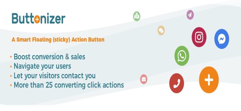 HOW TO MAKE A FLOATING BUTTON IN WORDPRESS WITH THE BUTTONIZER
