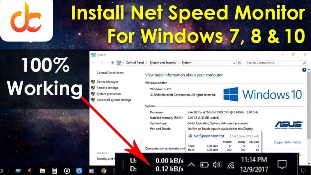 How To Display Speed in Windows 10, 8, 7 DroidCops