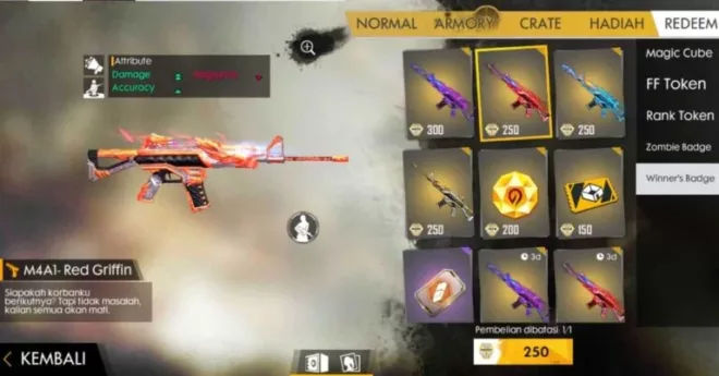 Best Free Fire Weapon Skins 2021 7