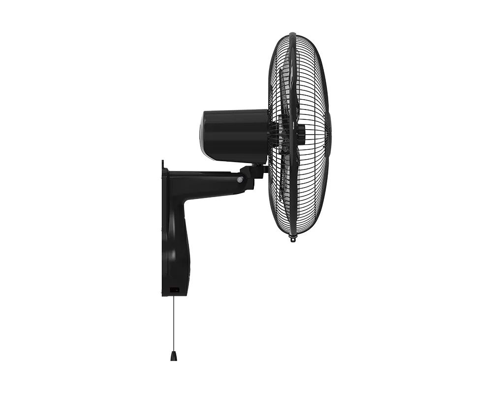 TORNADO Wall Fan 16 Inch 4 Blades Black TWF-16