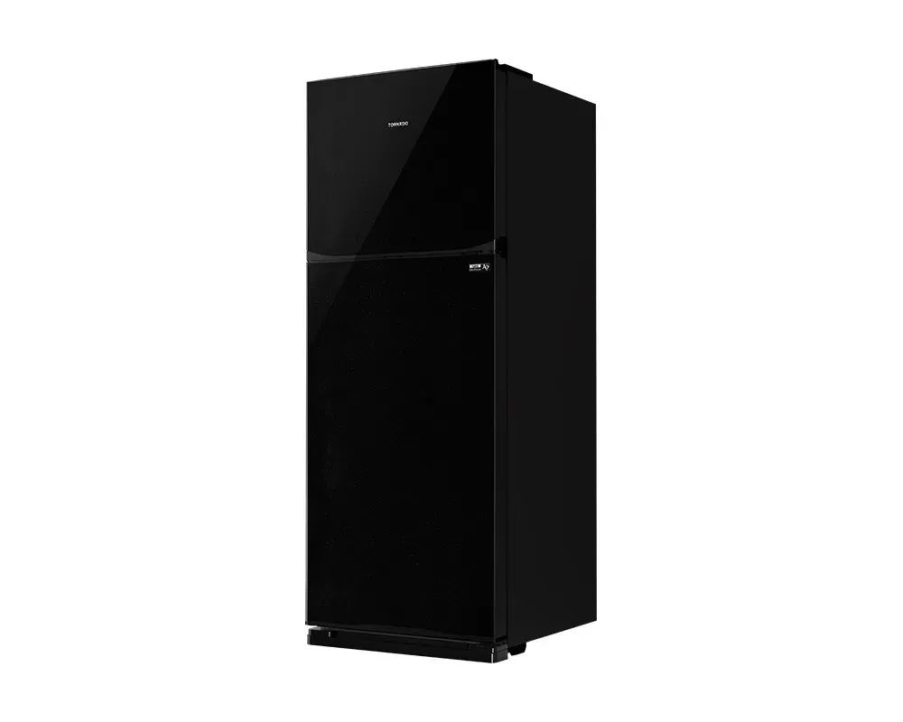 ثلاجة تورنيدو نوفروست 396 لتر أسود RF-480T-BK