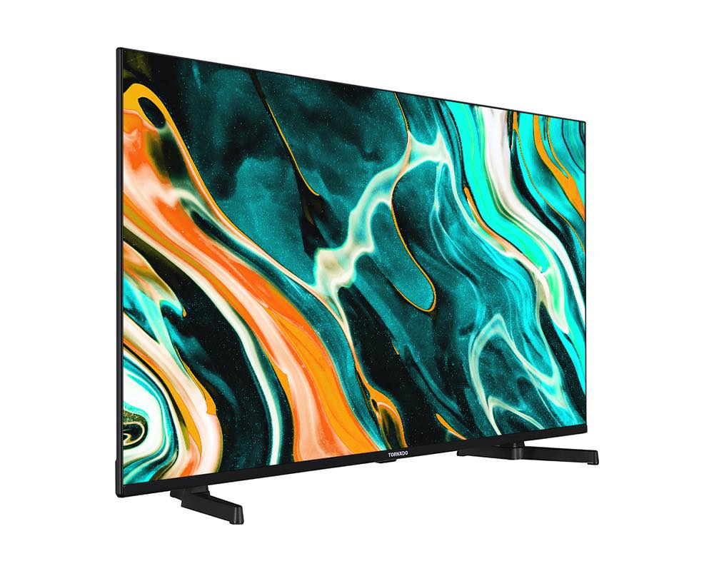 شاشة تورنيدو 4K سمارت بدون فريم 43 بوصة DLED ريسيفر داخلي 43US3500E