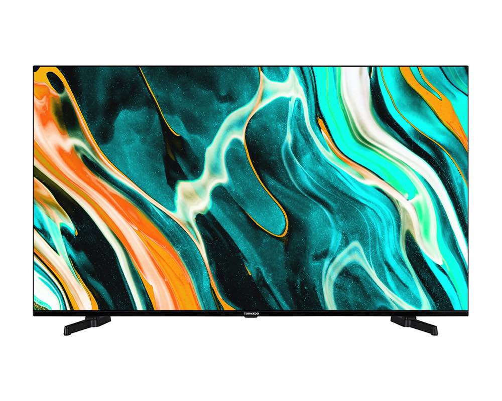 شاشة تورنيدو 4K سمارت بدون فريم 55 بوصة DLED ريسيفر داخلي 55US3500E