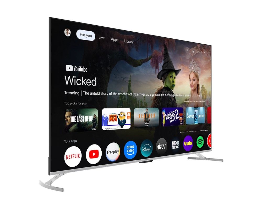 شاشة تورنيدو 4K سمارت بدون فريم 50 بوصة QLED ريسيفر داخلي 50QA3400E