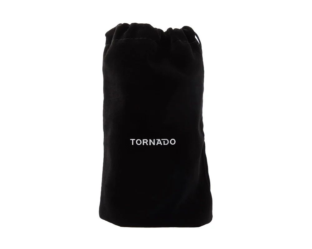 TORNADO Hair and Beard Clipper Digital - Stainless Steel - Titanium blades Black TCP-61DB