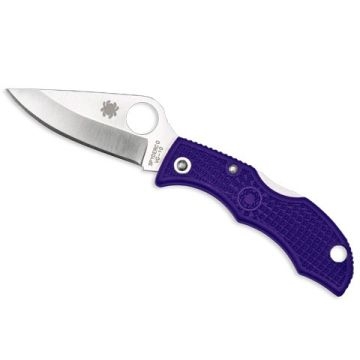 Navaja de bolsillo SPYDERCO LADYBUG 3 PURPURA