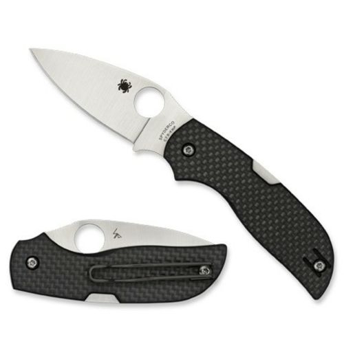 Navaja Spyderco Chaparral fibra de carbono y G-10