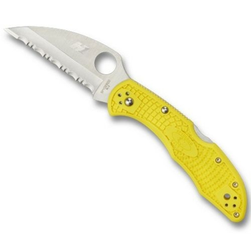 Navaja Spyderco Salt 2 Wharncliffe con mango FRN