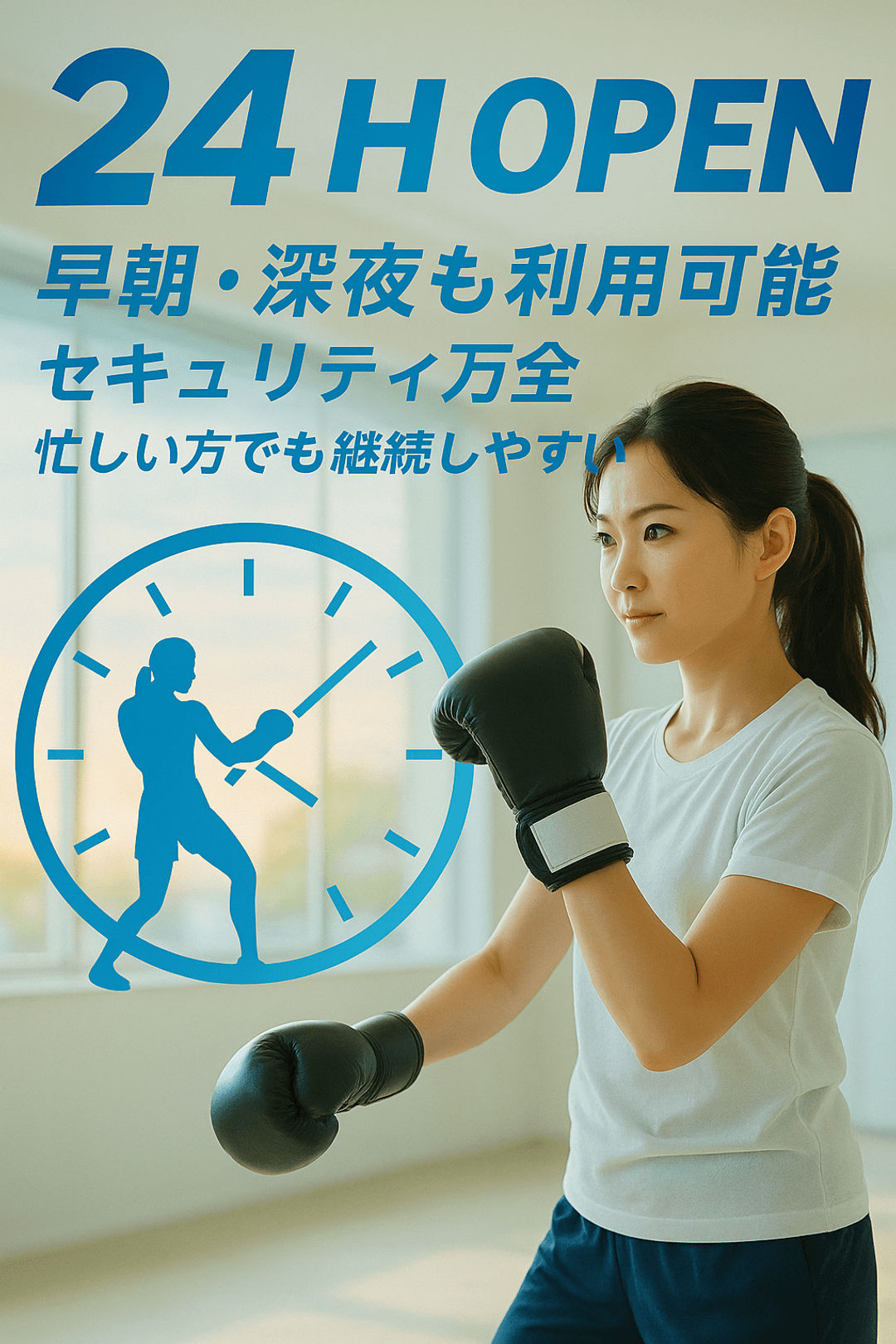 24時間使えるシステム