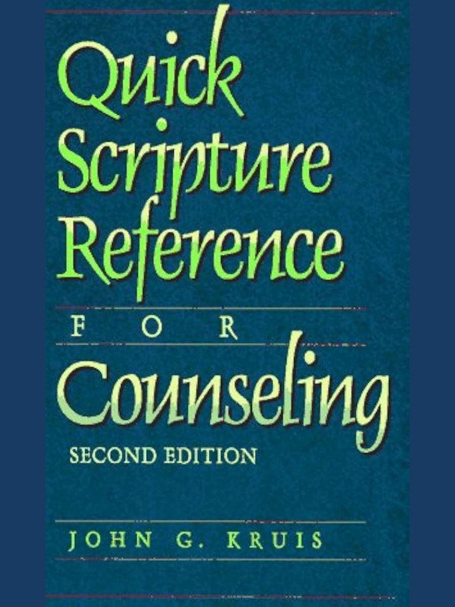 Quick Scripture Reference for Counseling Men