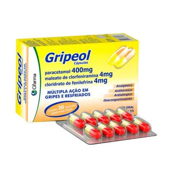 Multigrip 400mg + 4mg + 4mg cápsulas: O que é e para que serve