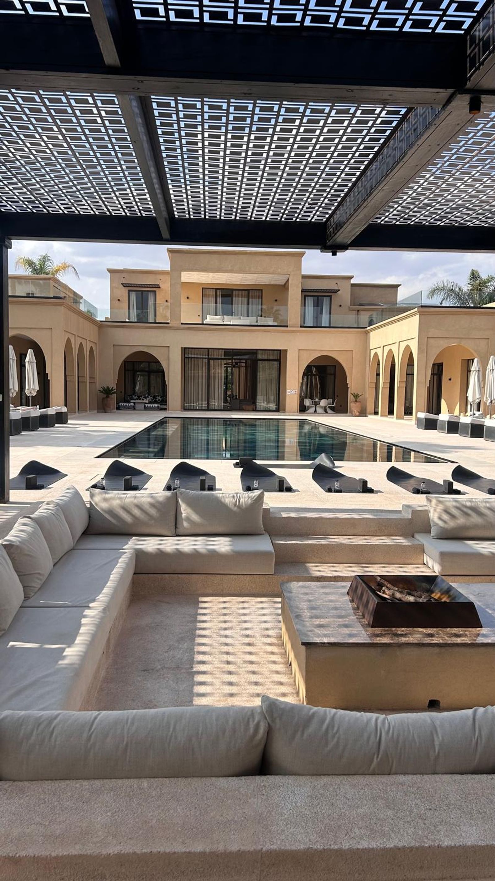 Résidence secondaire du complexe de Pilates à Marrakech