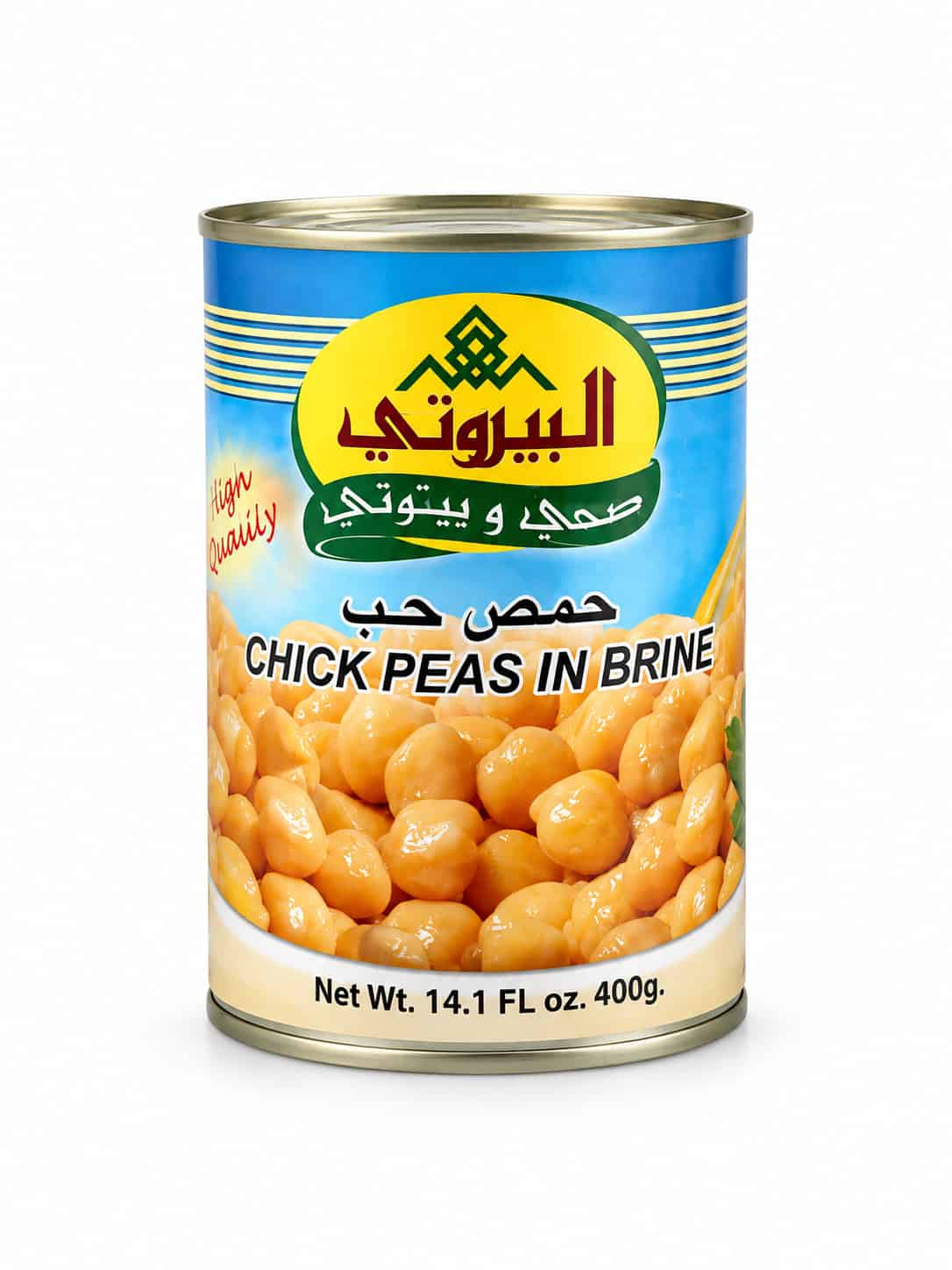 Al Bayrouty Chickpeas In Brine 400g