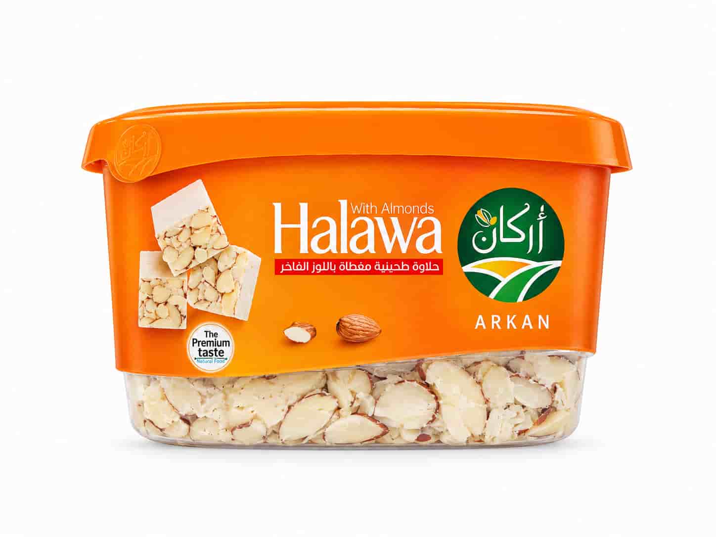 Arkan Halawa With Almonds