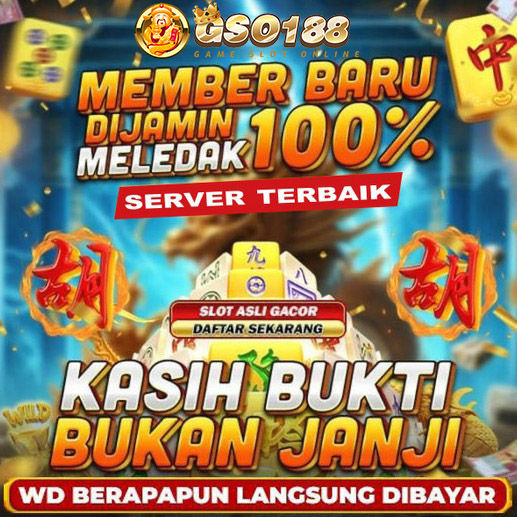 Slot Gacor GSO188 Main Banner