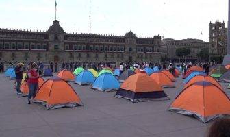 Sin pena ni gloria. FRENA anuncia que se retira del Zócalo