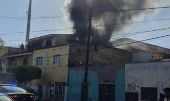 Incendio en colonia Medrano: cuatro personas lesionadas