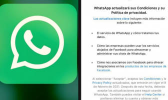 Whatsapp cambia sus políticas de privacidad. Esto es lo que debes saber: