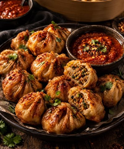 Steam Momos