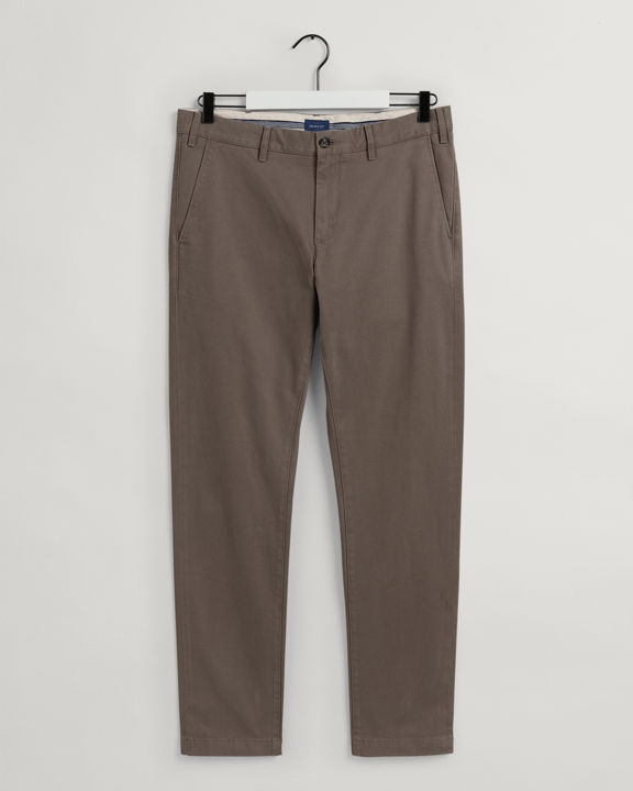 Hallden Slim Fit behagelige super-chinos