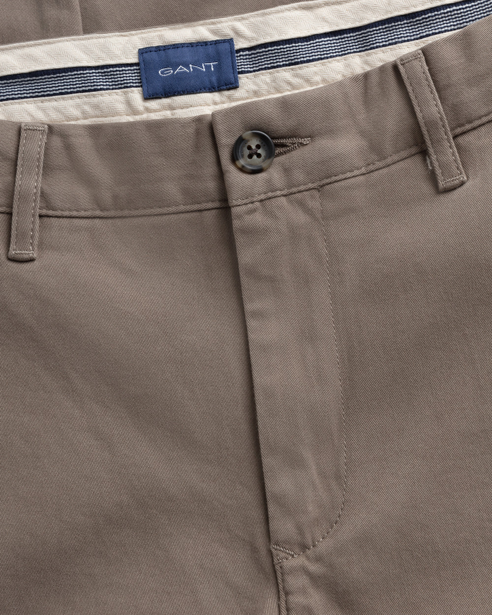 Hallden Slim Fit behagelige super-chinos