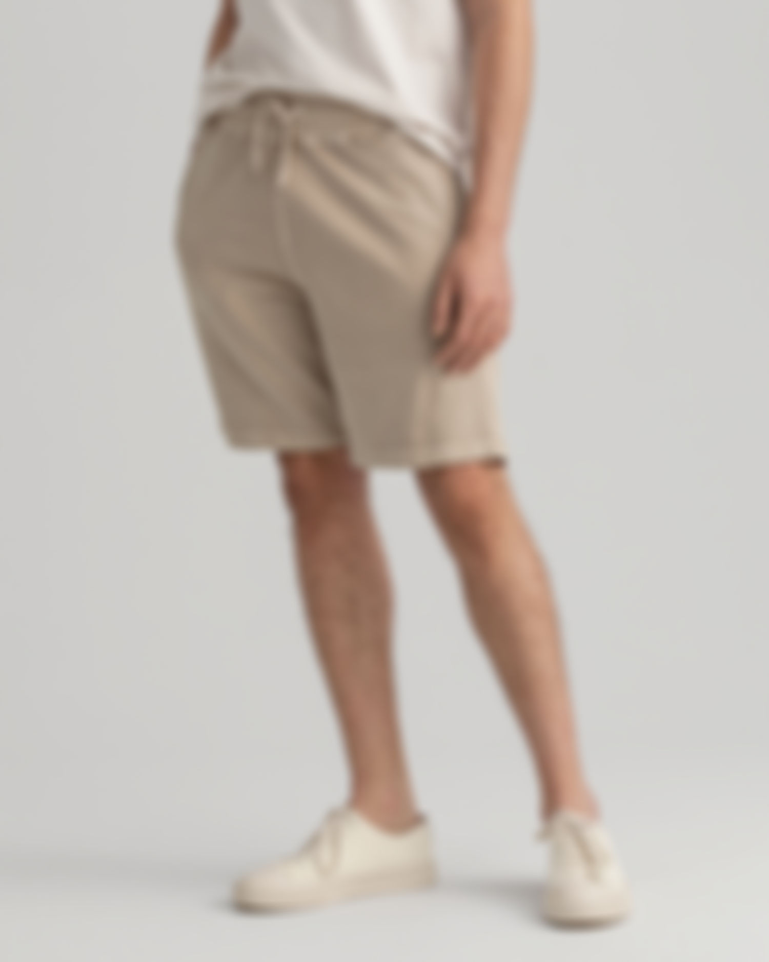 Solblekede Joggeshorts