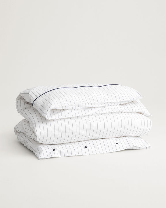 Pinstripe Double Duvet