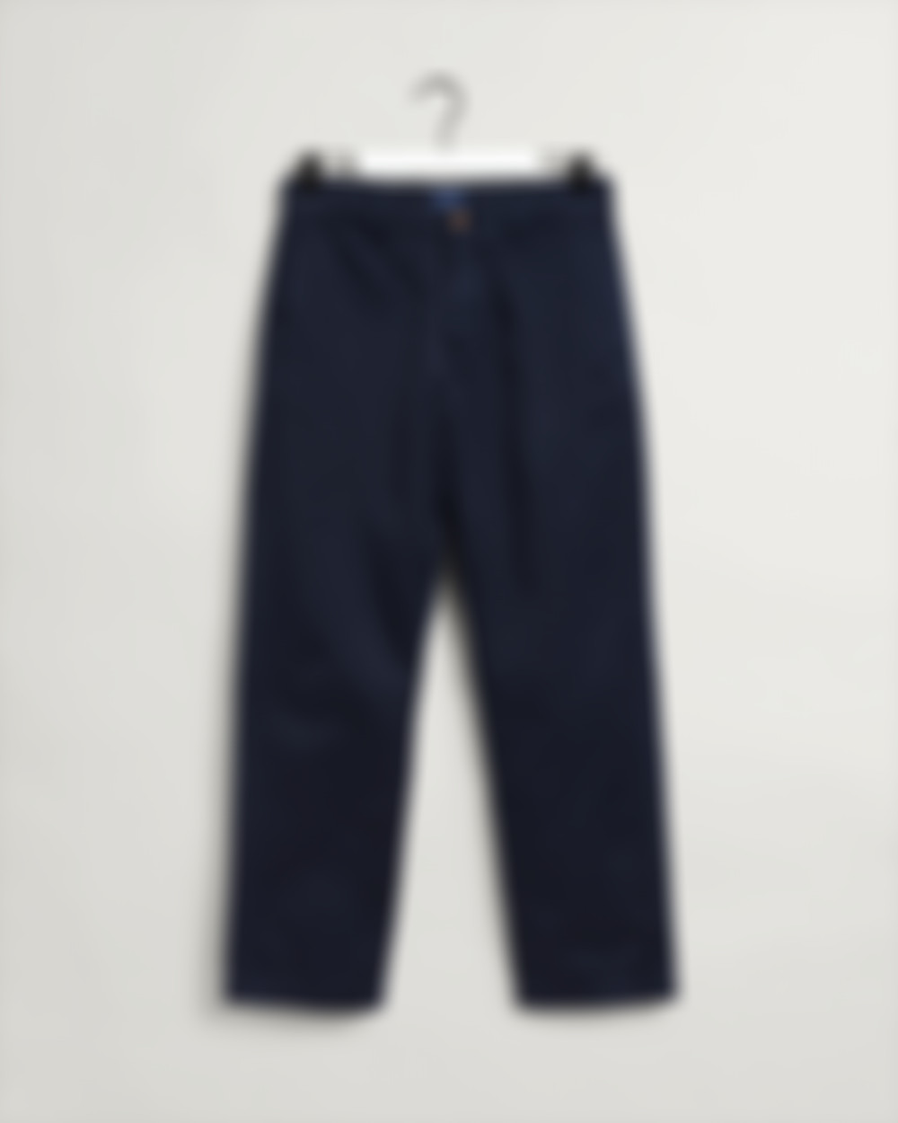 Twill-Chinos med Rette Ben