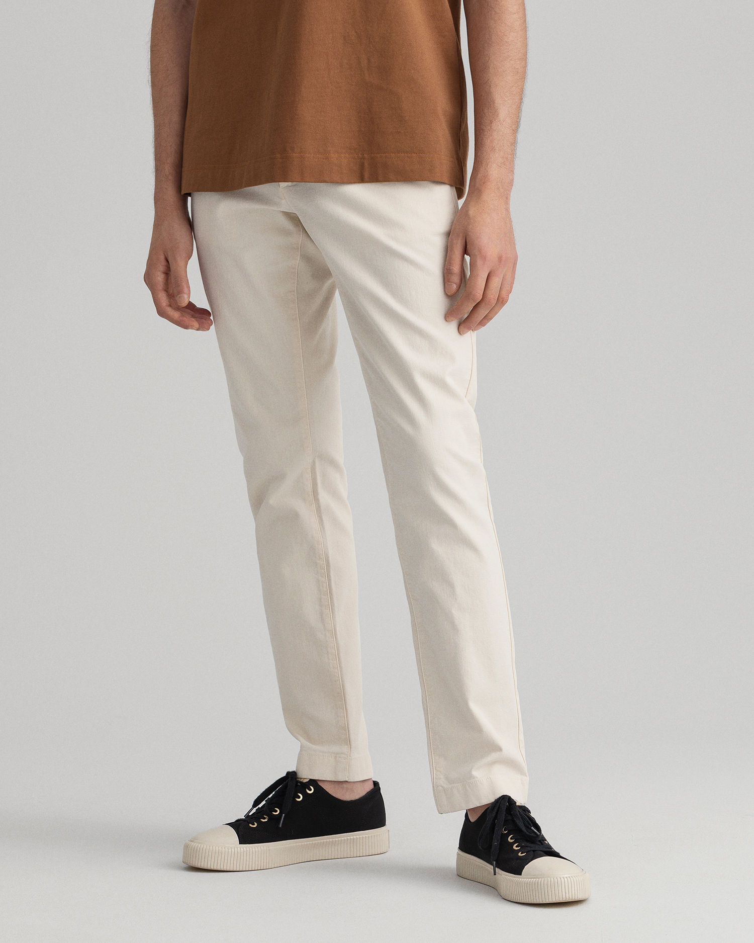 Hallden Canvas Chinos i Slim Fit