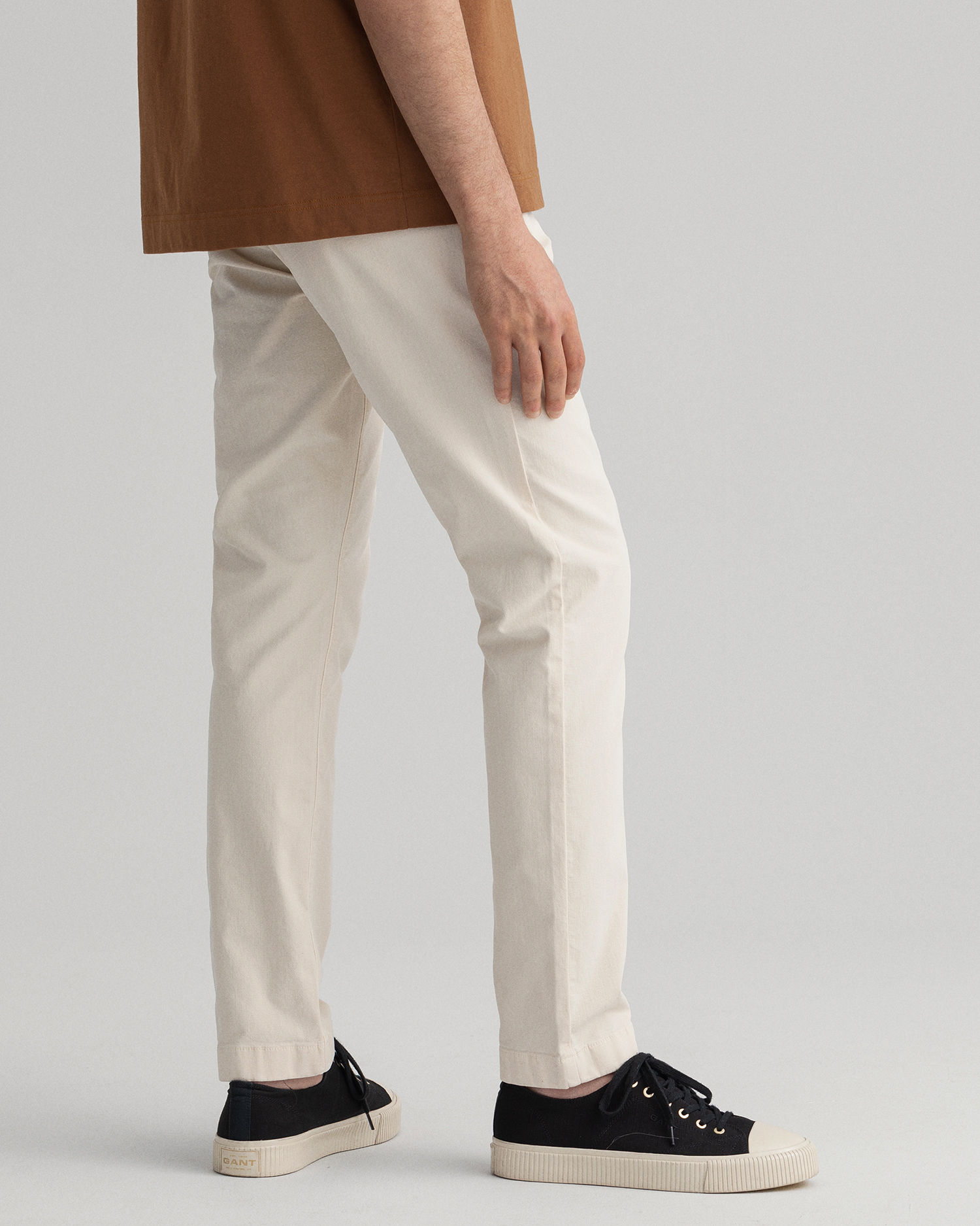 Hallden Canvas Chinos i Slim Fit