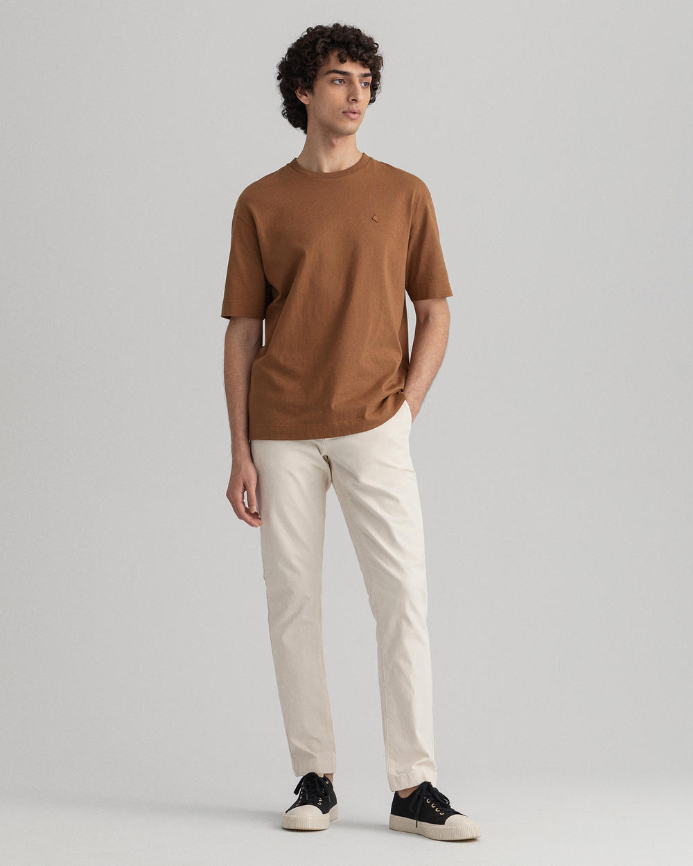 Hallden Canvas Chinos i Slim Fit