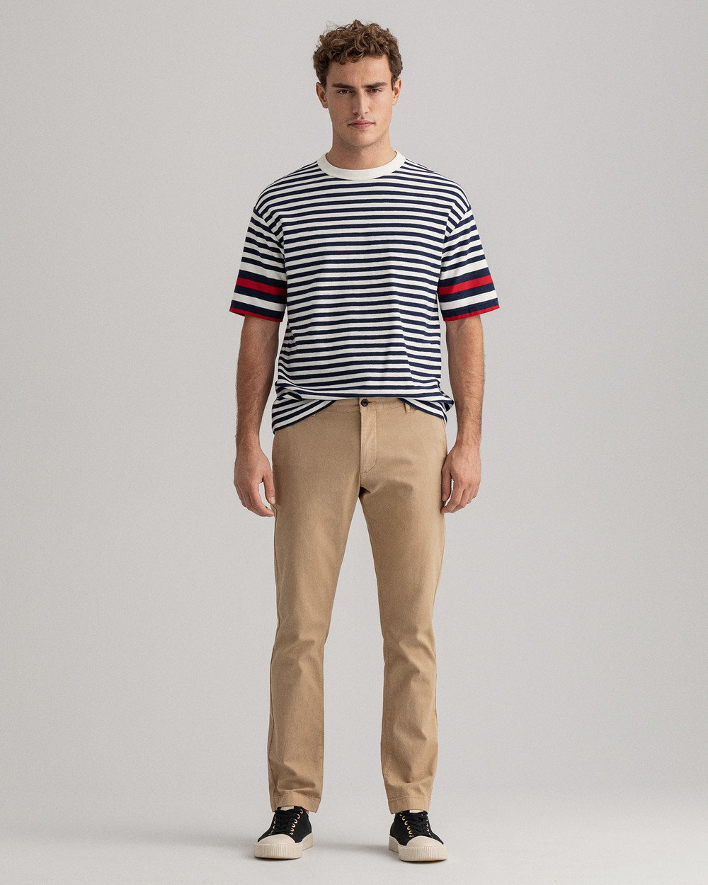 Hallden Canvas Chinos i Slim Fit