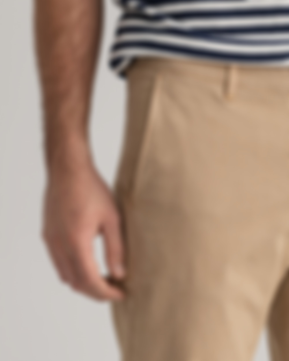 Hallden Canvas Chinos i Slim Fit