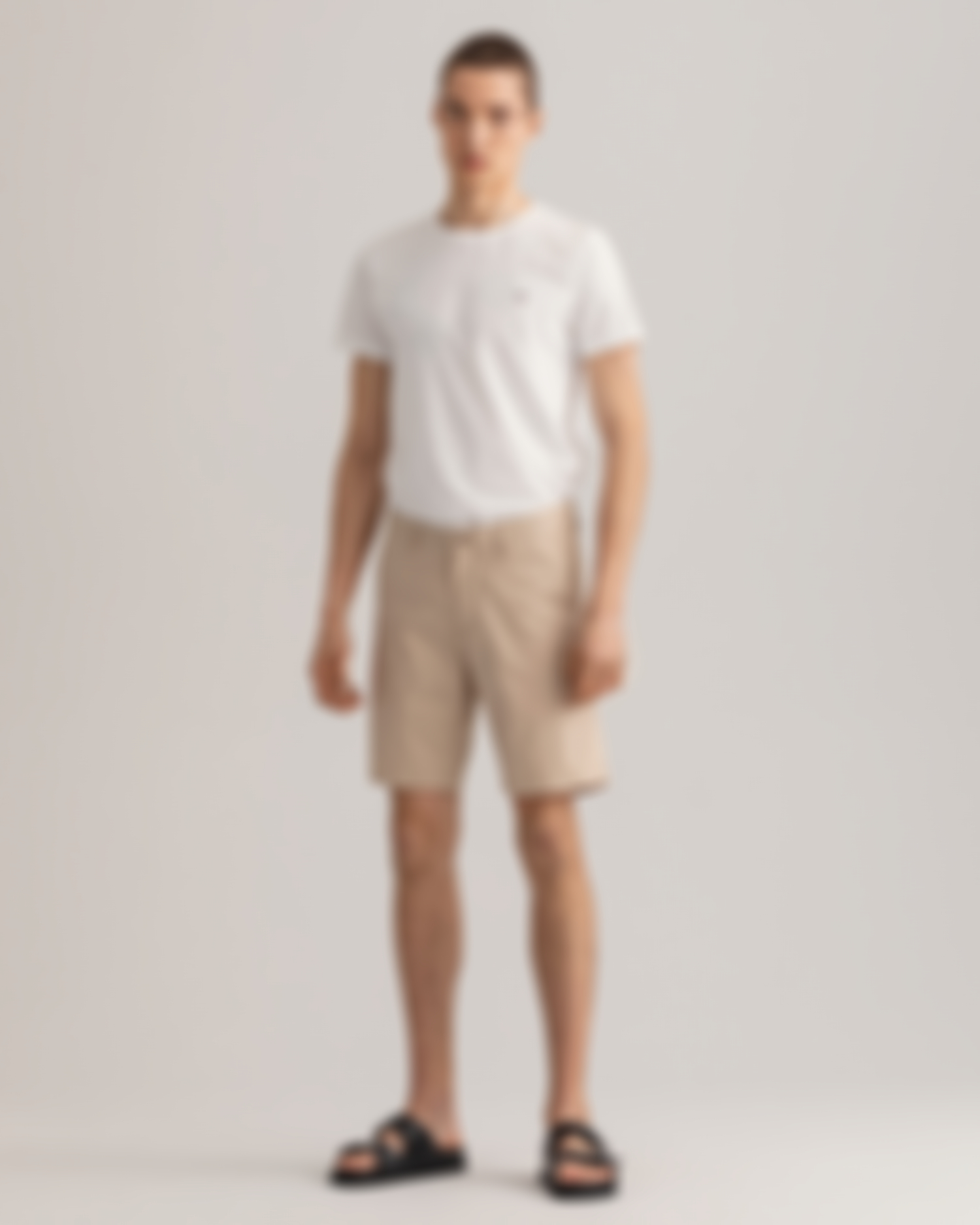 Hallden Slim-fit Sport Shorts med Tech Prep™