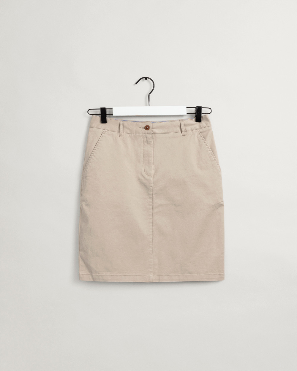 Klassisk Chinos-Skjørt i Slim-Fit