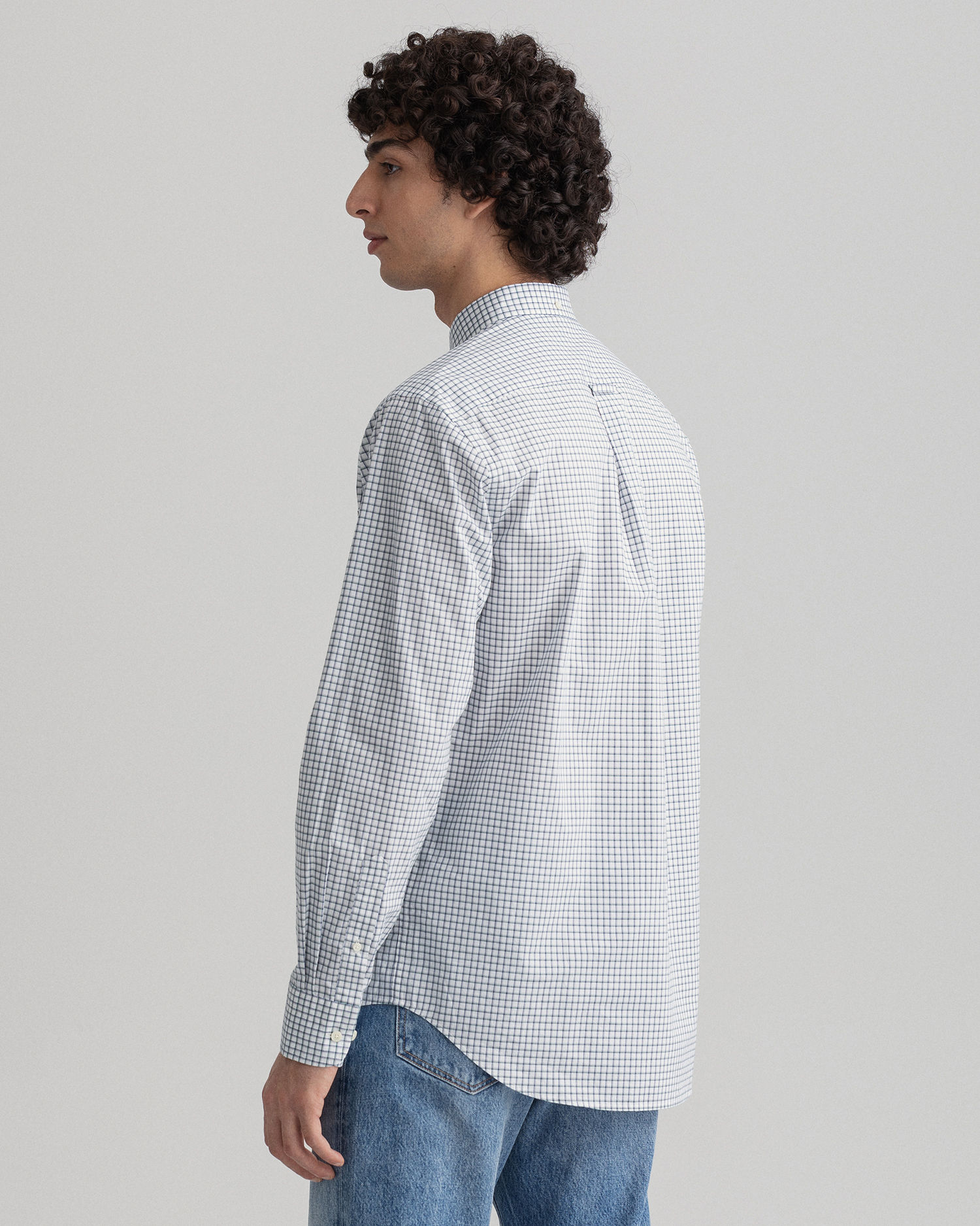 D1. REG MINI CHECK POPLIN BD