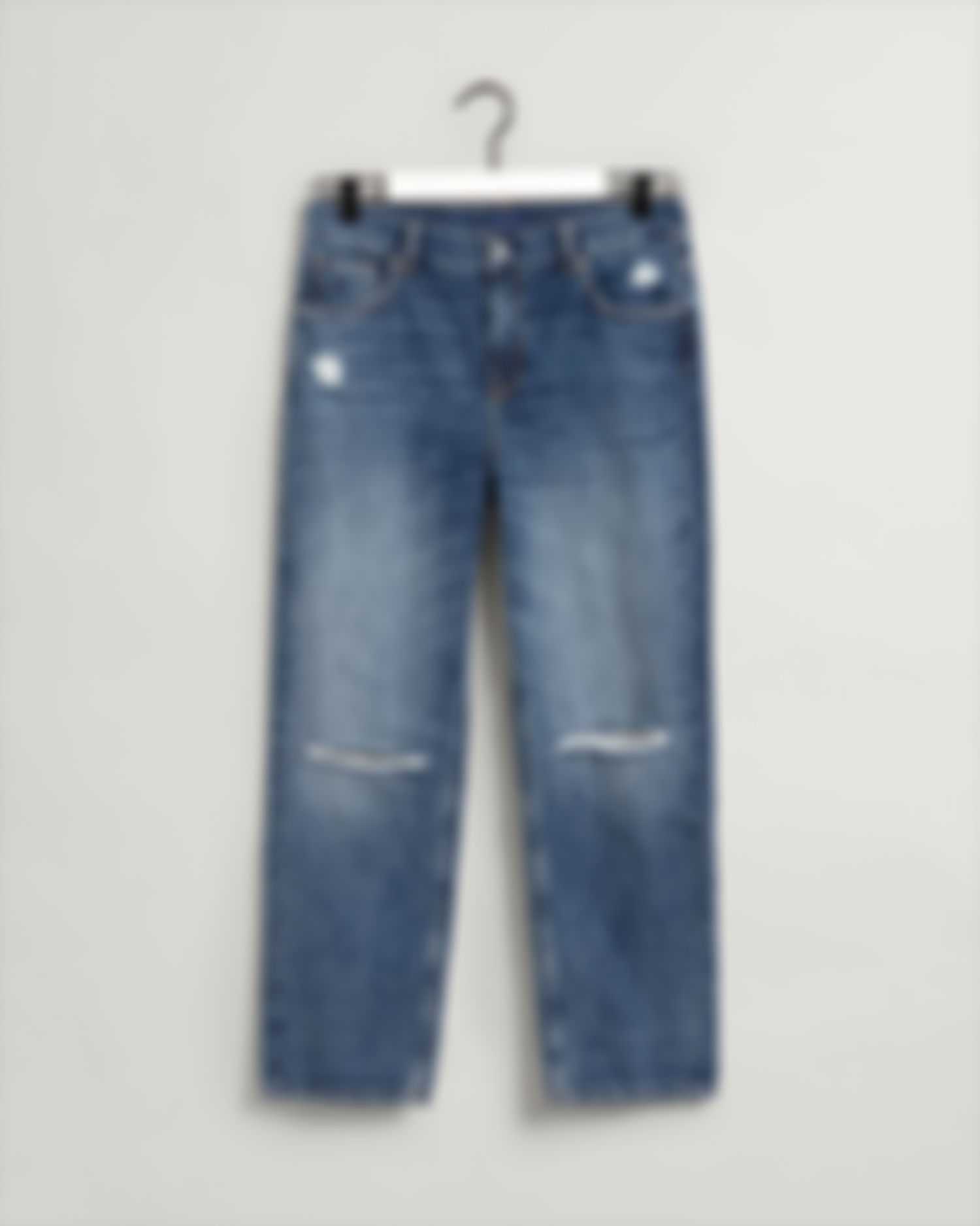 Camie Jeans med Korte Ben og Relaxed-Fit