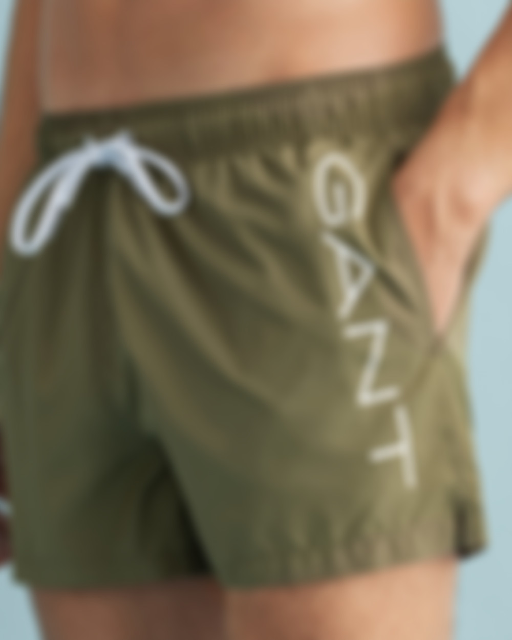 Korte og Lette Badeshorts med Logo