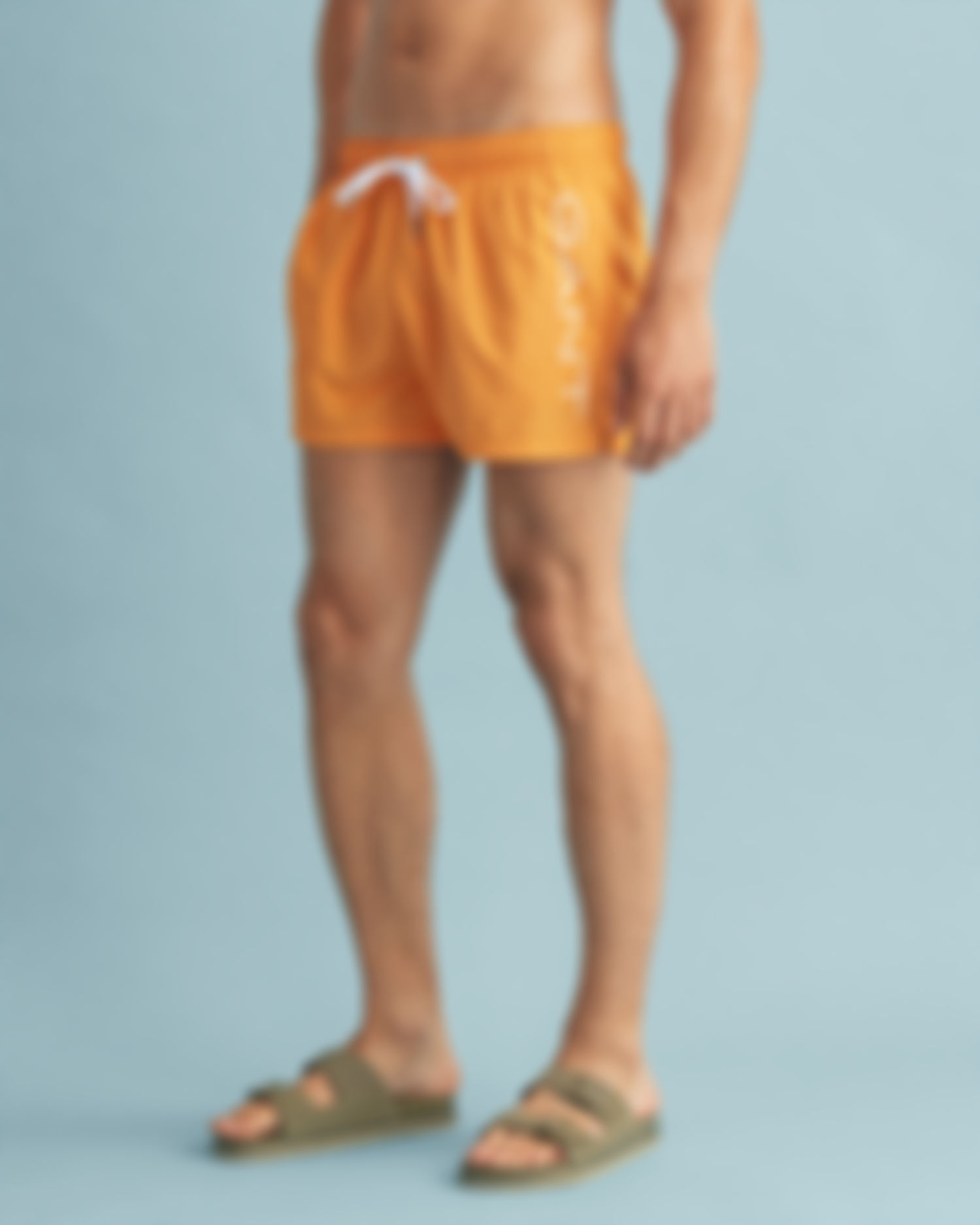 Korte og Lette Badeshorts med Logo